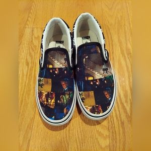 *SOLD*******VANS X HORROR CUSTOM Beetlejuice Vans